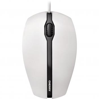 Cherry Gentix Pro‑Optik – 1000 DPI, kabelgebundene Maus, 3‑Tasten, Schwarz/Grau