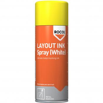 Rocol Layout Ink Spray White 400ml
