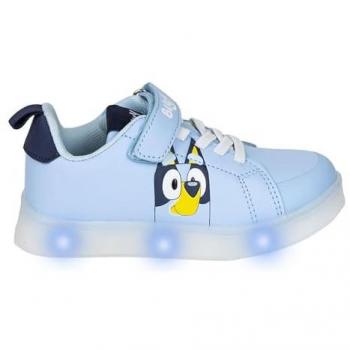 LED Ljusblå Sneakers för Barn