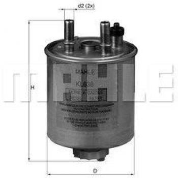 MAHLE Fuel Filter KL 638
