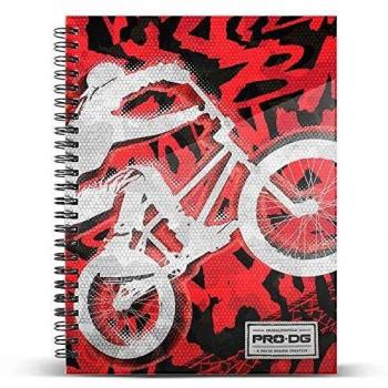 Cuaderno A4 Cuadriculado Backflip Pro DG