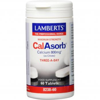 Lamberts CalAsorb Calcium 800mg 60 Comprimidos
