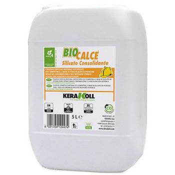 Biocalce Silicato Consolidante-Fissativo A Base Di Puro Silicato Di Potassio Esente Da Solventi Da 5 Lt-Kerakoll