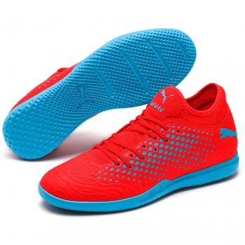 PUMA Men's Future 19.4 IT Indoor Soccer Shoes, Red