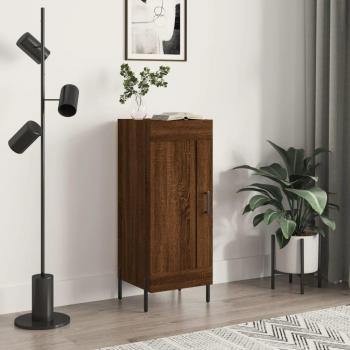 Buffet vidaXL Moderne, Chêne Marron, 3 Compartiments