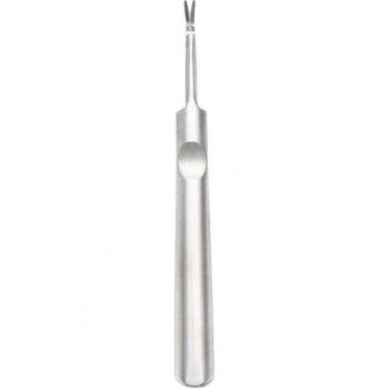 Nail Art Care Kit: 11 cm Stainless Steel Cuticle Pusher & Dead Skin Trimmer