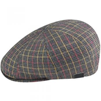Kangol Grey Plaid FlexFit Beret