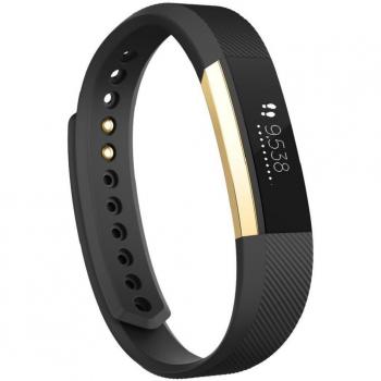 FitTrack Alta Ultra Fit Watch – Large, Black & Gold