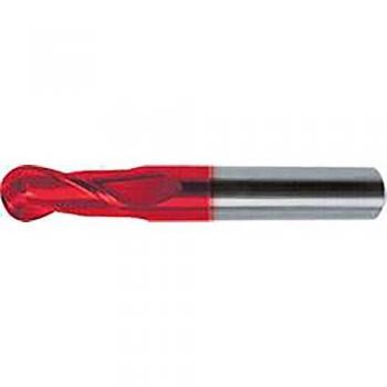 Fresa de Radio Guhring 3 mm Fire, Largo 57 mm – Tipo N, Mango DIN 6353‑HA