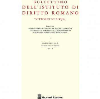 Bullettino dell'Istituto di diritto romano «Vittorio Scialoja». Vol. 3