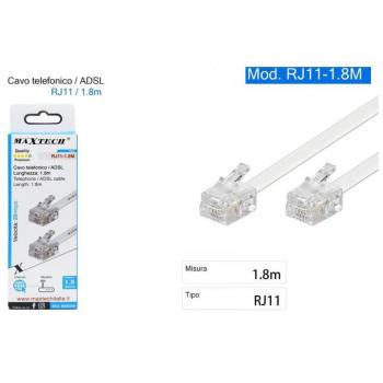 Módem ADSL RJ11 20Mbps 1,8m