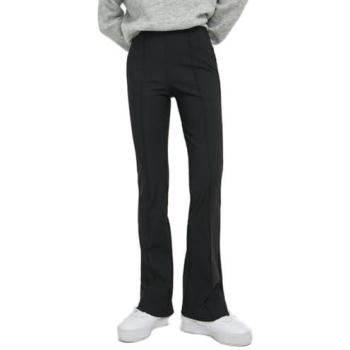 Pantalón Negro Vila con Costura Decorativa