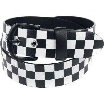 Black-White Rockabilly Riem de RockDaddy