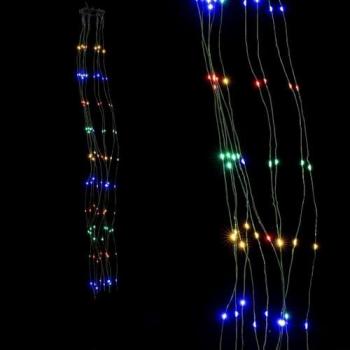 BIGBUY Christmas Guirnaldas Luminosas Multicolor Exterior-Interior