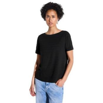 T-shirt Femme Street One Noir Motifs Taille 38