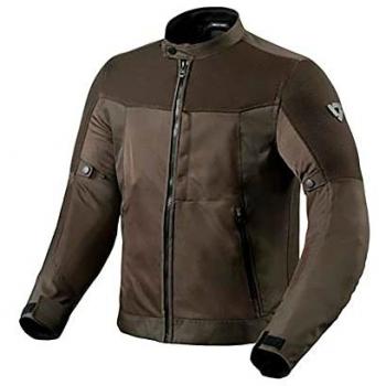 Chaqueta textil de motocicleta REV'IT! Vigor 2 Negro Oliva