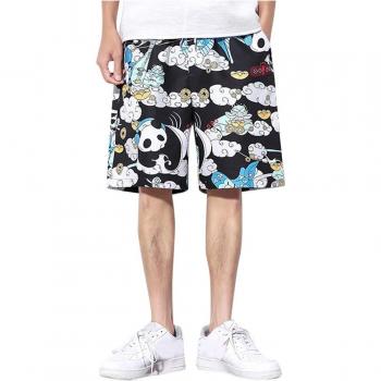 Pantalones Cortos Seco Rápido Estilo Panda