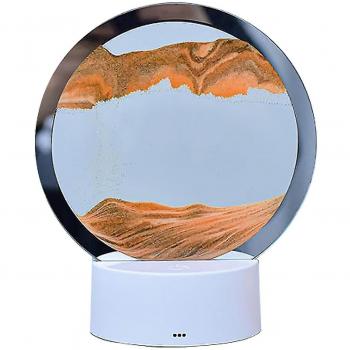Sable En Mouvement – Lampe de Bureau 3D