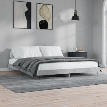 Mueble Cama Gris Concreto 180x200cm