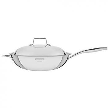 Wok Tramontina Cuerpo Triple con Tapa 5,2 L
