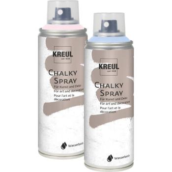 KREUL Spray Craie, Couleur Vintage Bleue, 200 ml