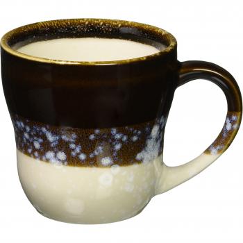 Aito Seisakusho 266419 Black Mino Ceramic Mug, Made in Japan