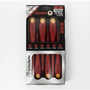 Kit professionnel de 6 tournevis isolés 1000V