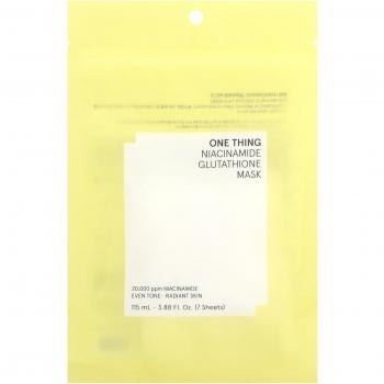 One Thing, Masque de Beauté, Niacinamide et Glutathion, 115 ml