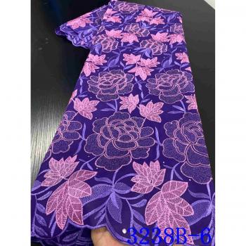 Women's Lace Fabric in Voile Style