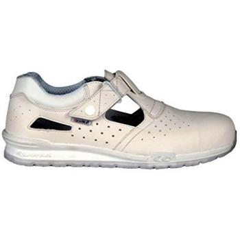 Cofra Lucius S1 ESD SRC Sicherheitshalbschuhe Weiß 45