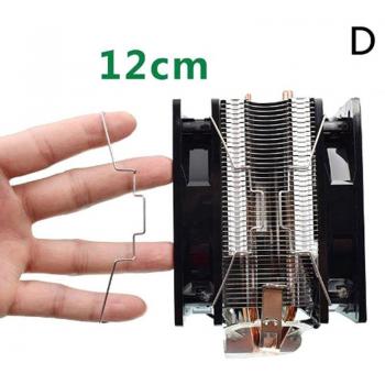 Soporte de acero para ventilador de radiador CPU
