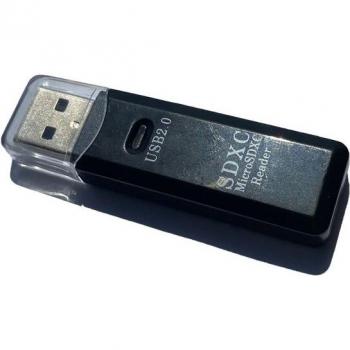 SR USB 3.0 Dual Slot Card Reader for Micro SD and SDHC Cards