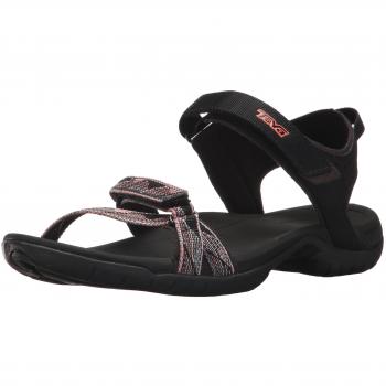 Teva W Verra, Sandales Bout Ouvert Femme, Gris (Suri Black Multi), 37 EU