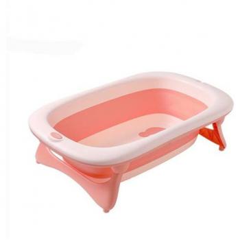 Aziamor Vaschetta Ergonomica Rosa per Bagnetto 0-12 Mesi