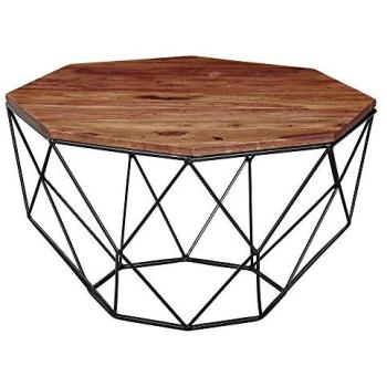 KADIMA DESIGN Sheesham-Table – Zeitloser Industriestil aus Massivholz & Edelstahl