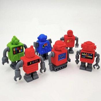 Robot borrador mecánico coreano 6 piezas aleatorias