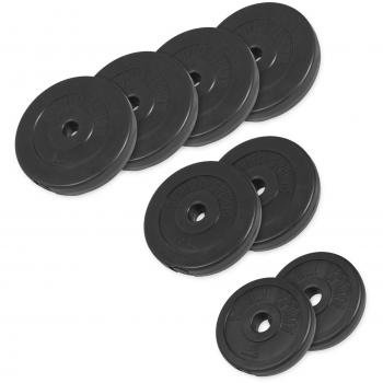 27.5 kg Plastic Weight Plate Set