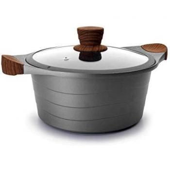 LACOR 27320 – Casseruola in Alluminio, Colore: Grigio