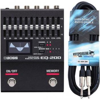 Boss by Roland EQ-200 graphischer Equalizer für E-Gitarren