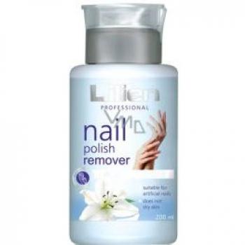 Modrý Lilien odlak pro nehty – bezacetonová formule 200 ml