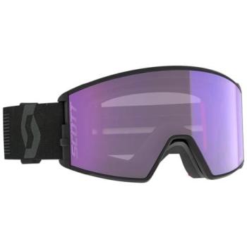 Scott React Light Sensitive Ski Goggles – Mineral Black, Light Sensitive Blue Chrome (Cat 2/3)