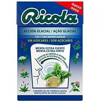 Ricola Bolsa Menta Extra Fuerte Sin Azúcar 70 g