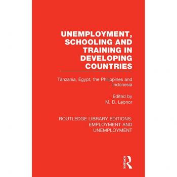 Unemployment Schooling and Training in Developing Countries
