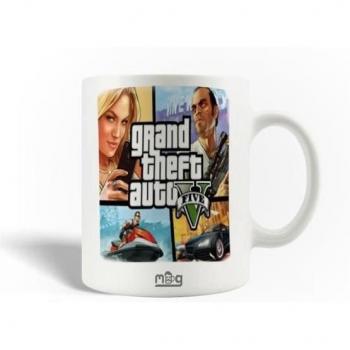 Mug en céramique GTA V – Grand Theft Auto V, 30 cl