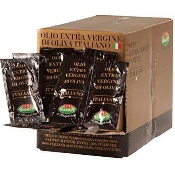 Olio extra vergine d'oliva italiano in bustine monodose da 10ml