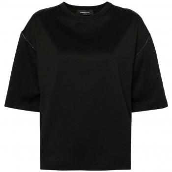 Black Female T-shirt by Fabiana Filippi Size S