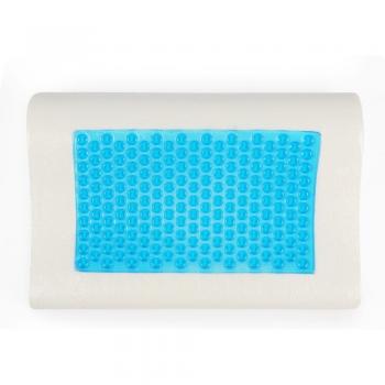 Almohada Ergonómica de Espuma de Memoria con Gel para Dormir