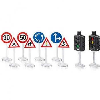 Ensemble de circulation avec feux de circulation et accessoires Siku 5597