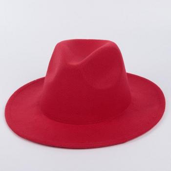 Men's Autumn Wide Brim Fedora Hat