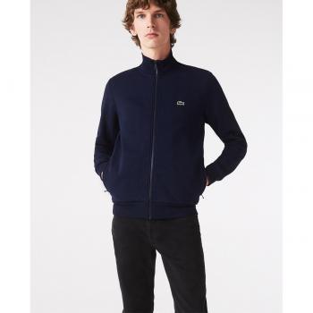 Sweatjacke mit Label-Badge